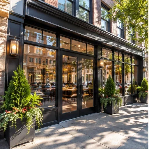 Illustrative Ottawa-style storefront